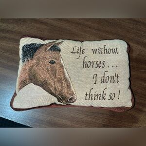 HORSE PILLOW